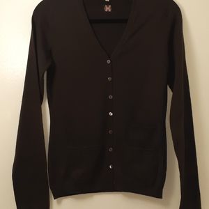 Burberry Women's Chocolate Brown Cardigan